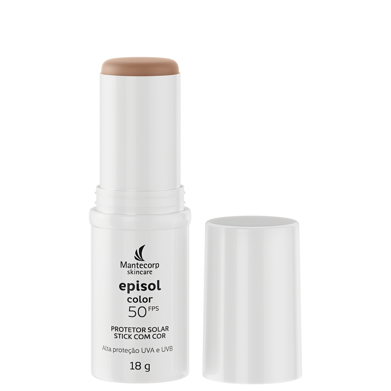 Mantecorp Episol Color Stick FPS50 Claro
- Protetor Solar em Bastão com Cor 19g