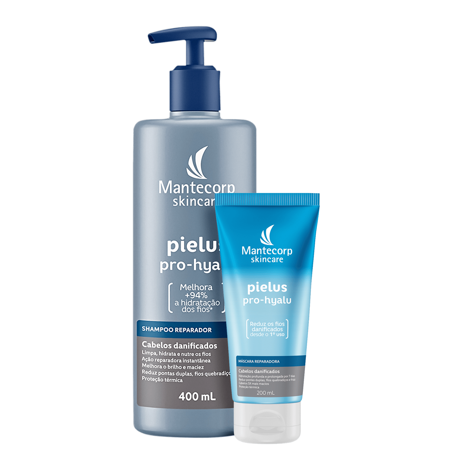 Kit Mantecorp Pielus Pro-Hyalu Dupla de Reparação (2 Produtos)