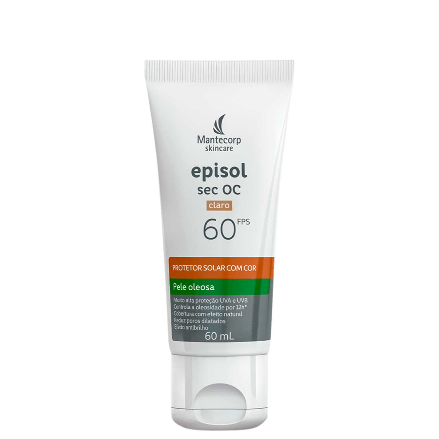 Mantecorp Episol Sec Oc FPS 60 Claro
- Protetor Solar Facial com Cor 60ml