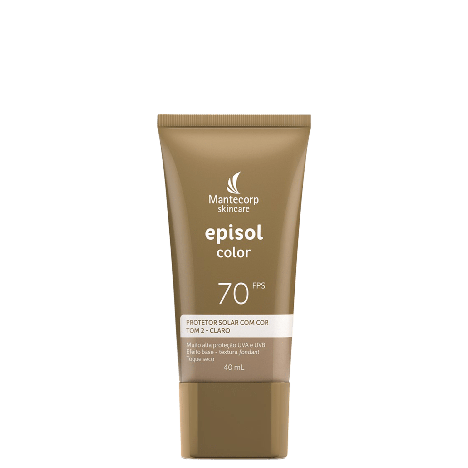 Mantecorp Episol Color FPS 70 Tom 2 Claro
- Protetor Solar Facial com Cor 40ml