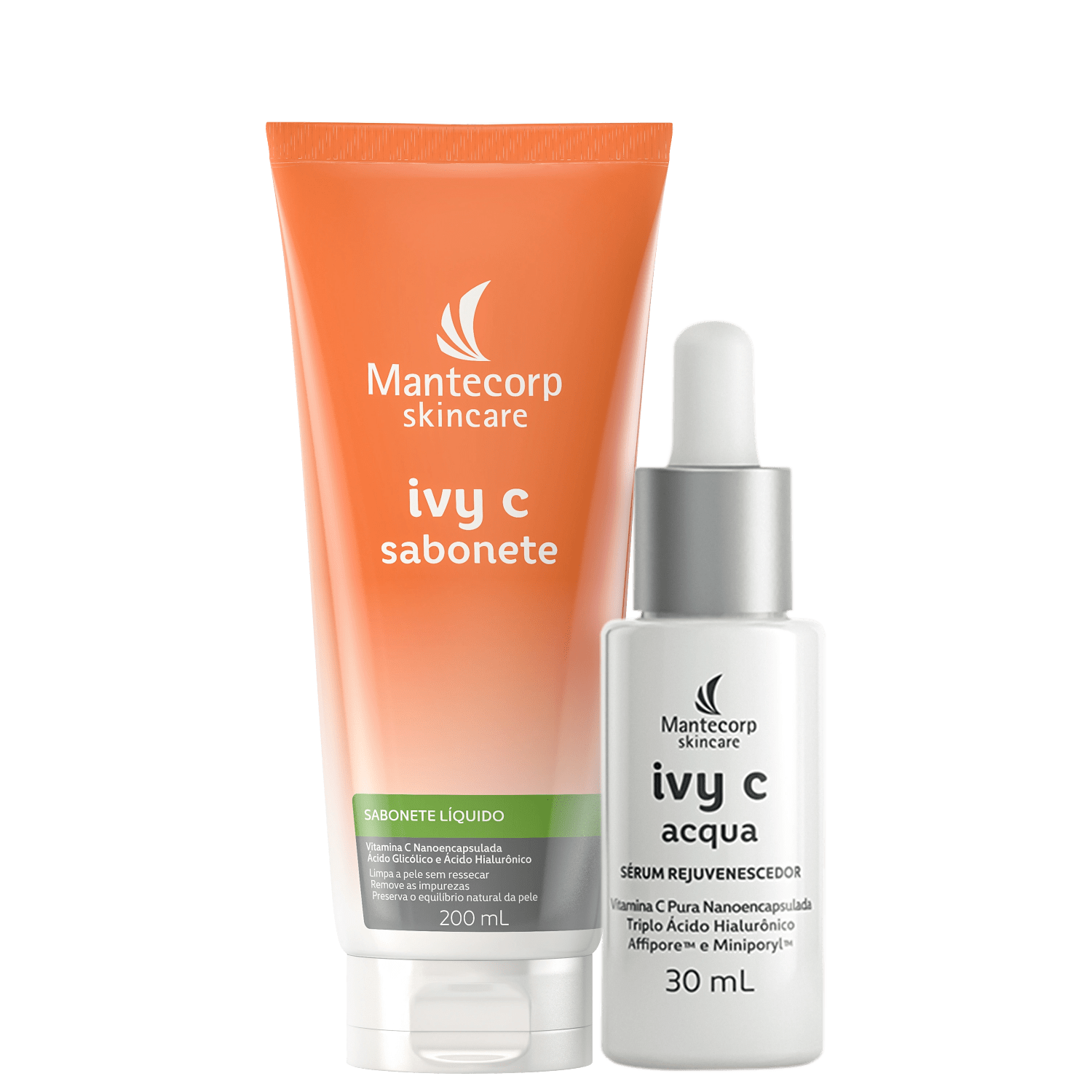Kit Mantecorp Ivy C Limpeza e Rejuvenescimento (2 Produtos)