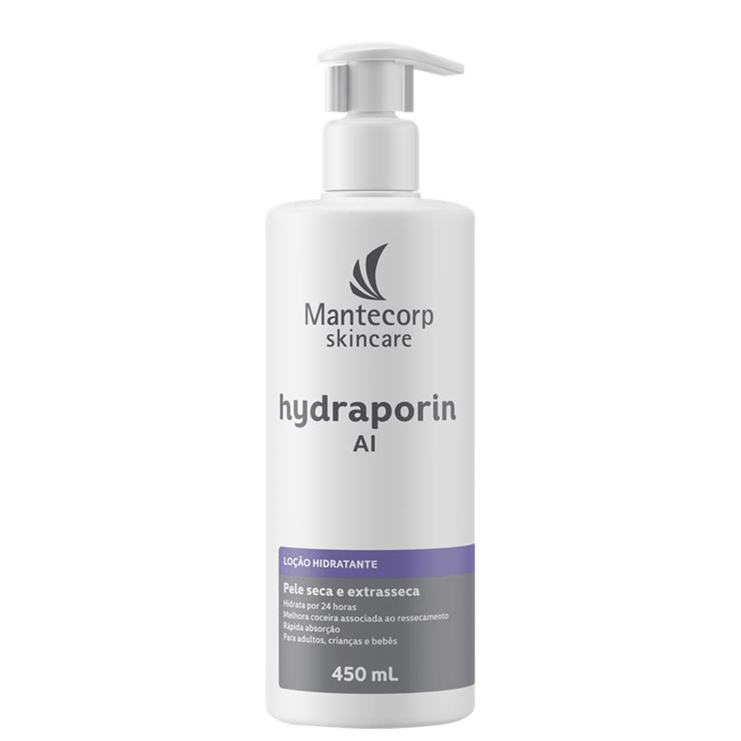 Mantecorp Hydraporin Al
            
                 - Loção Hidratante Corporal 450ml